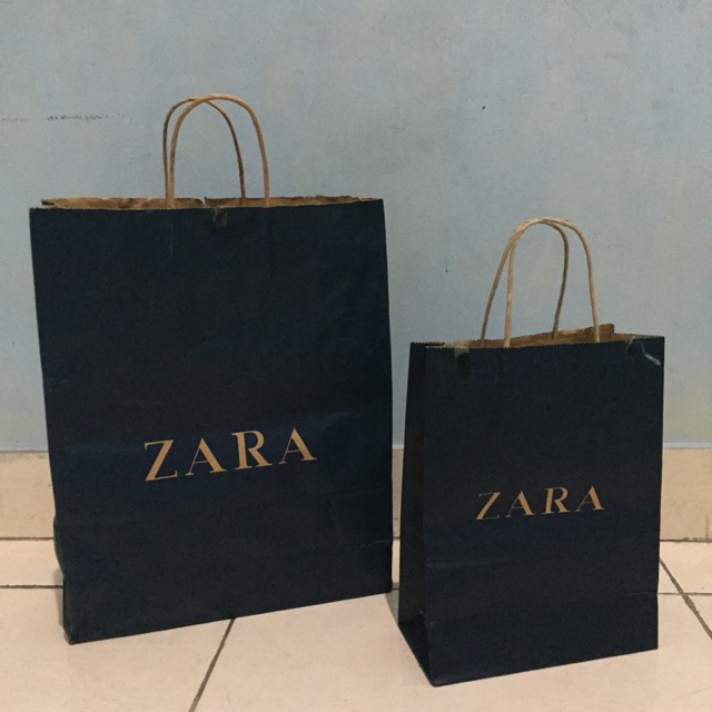 

paperbag zara ori