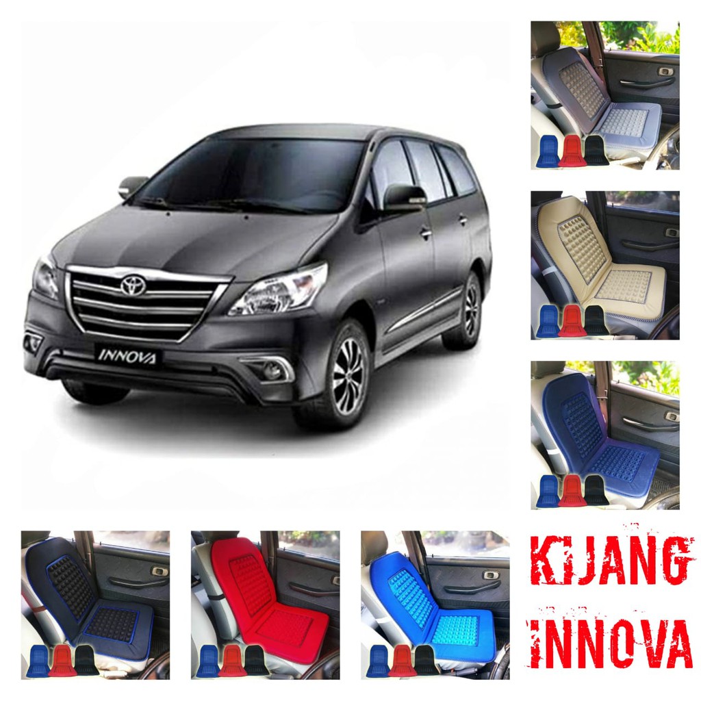 cover jok mobil toyota kijang innova alas jok mobil toyota sandaran jok pijat mobil anti pegal