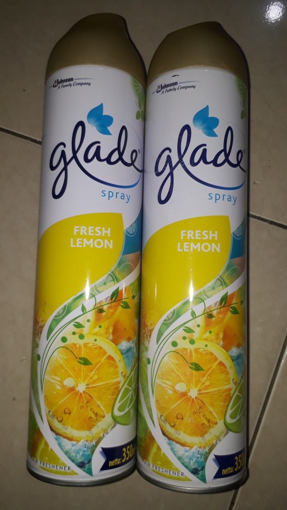 Pengharum Ruangan Glade Aerosol 12x350ml+60ml