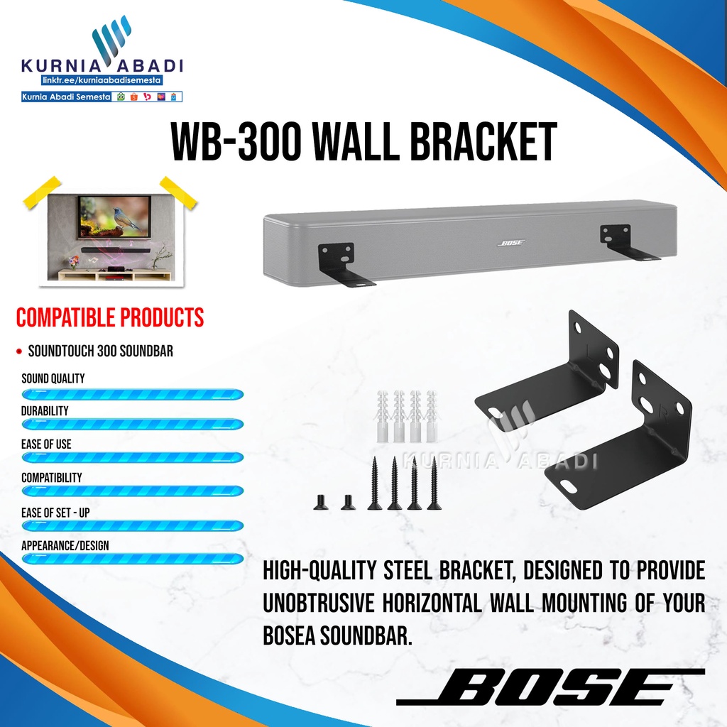 BOSE WB-300 Wall Bracket ACCESSORIES