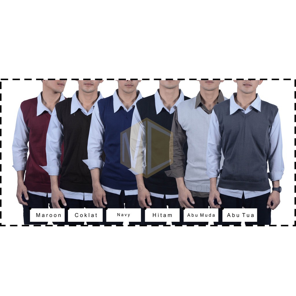 Rompi Rajut Pria / Sweater Rajut Pria / Atasan rajut Pria
