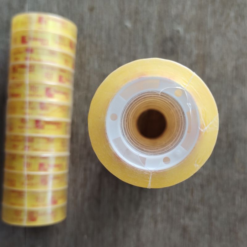

1 pak isolasi kado kecil bening Nachi 12 mm 10 25 yard