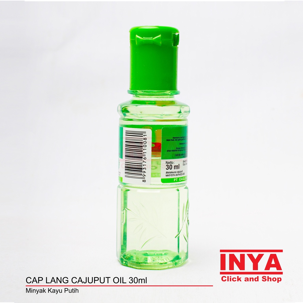 MINYAK KAYU PUTIH CAP LANG - CAJUPUT OIL 30ml - Massage - Pijat