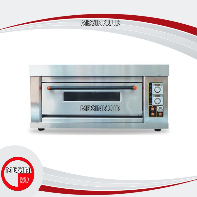 Guataka Electric Oven 1 Deck 2 Tray GTK Elektrik Oven Roti Otomatis 1 Deck 2 Tray