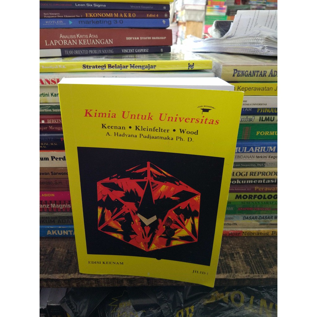 [ BUKU TERLARIS ] Kimia untuk universitas jilid 1 edisi 6 by Keenan