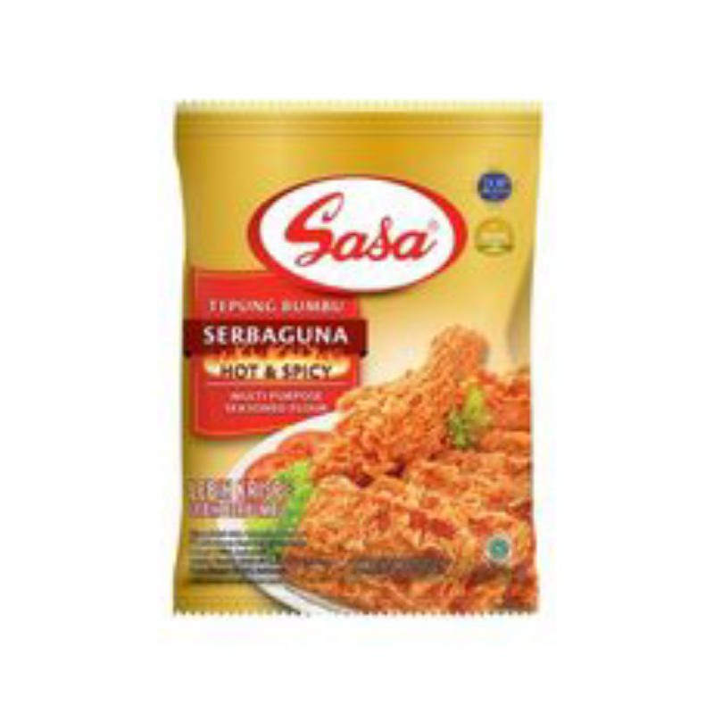

Sasa Tepung Bumbu Serbaguna Hot Spicy 210gr