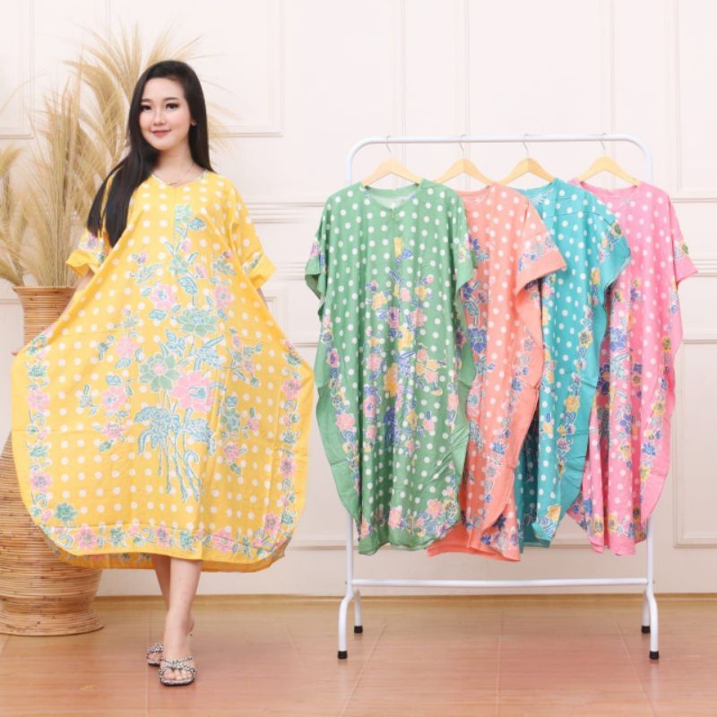 Sale Daster Lowo Encim Polka | Busui Friendly | Ld 130-140 | Matt Rayon Premium