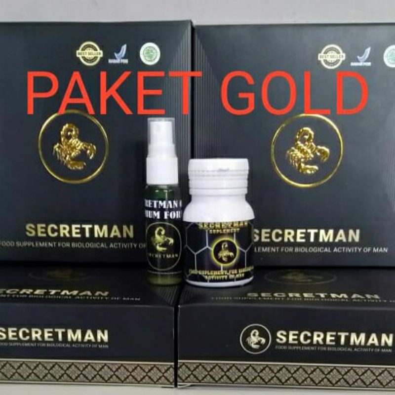 SECRETMAN PAKET GOLD