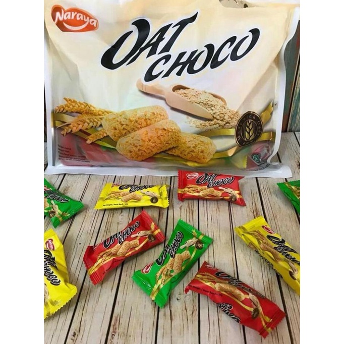 

Big Sale Oat Choco - Naraya 400gr (40pcs)-Tersedia Ori, Coklat, Potato, Pandan Big Sale