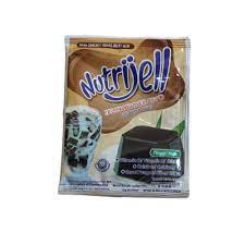 Nutrijell Agar&quot; Jelly Powder Nutrijel Ekonomis Rasa Cincau 15 Gram Warna Hitam