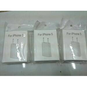 TbB[ CHARGER/KEPALA ADAPTER/KEPALA CHARGER/CHARGER IPHONE 5 ORI 99% ]OnC