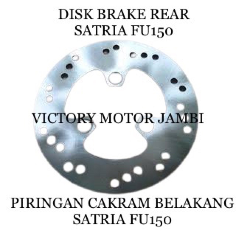 PIRINGAN CAKRAM BELAKANG SATRIA FU150 RTHC