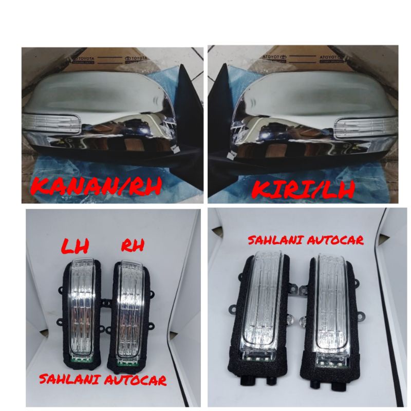Lampu sein spion Rush Terios 2015 2016 2017 kanan atau kiri original ori