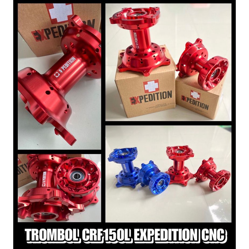 TROMOL HONDA CRF 150L EXPEDITION CNC SUPERMOTO TERBARU