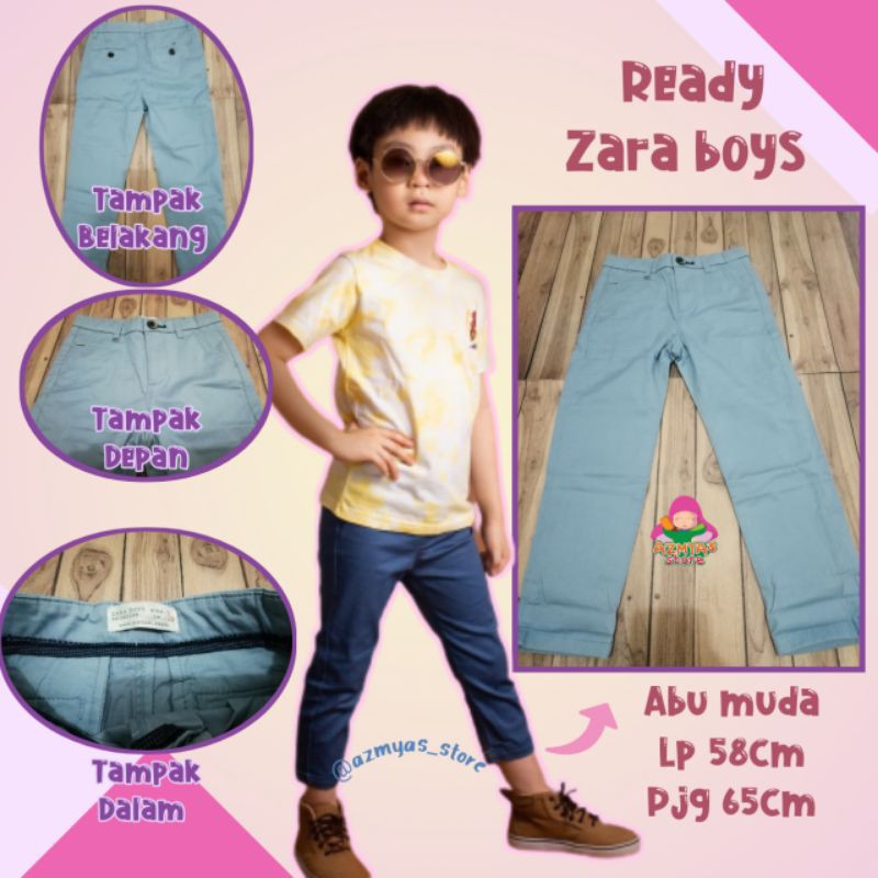 celana anak laki - laki Zara boys
