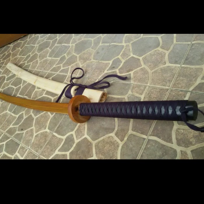 Best Seller Pedang Kayu Samurai Katana Bokken Black Natural