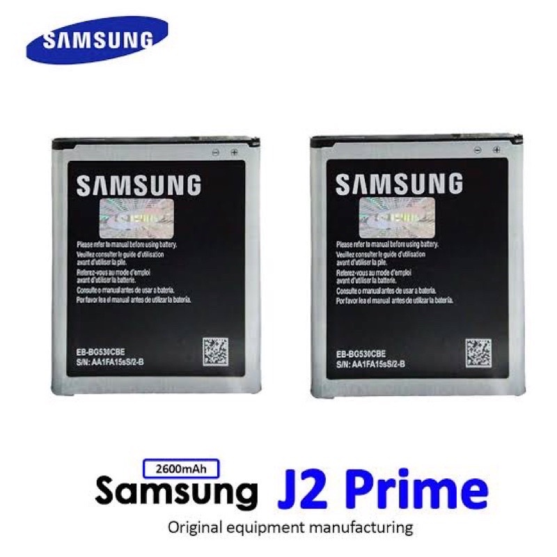 BATERAI SAMSUNG J2 PRIME G530H 2600mAh ORIGINAL