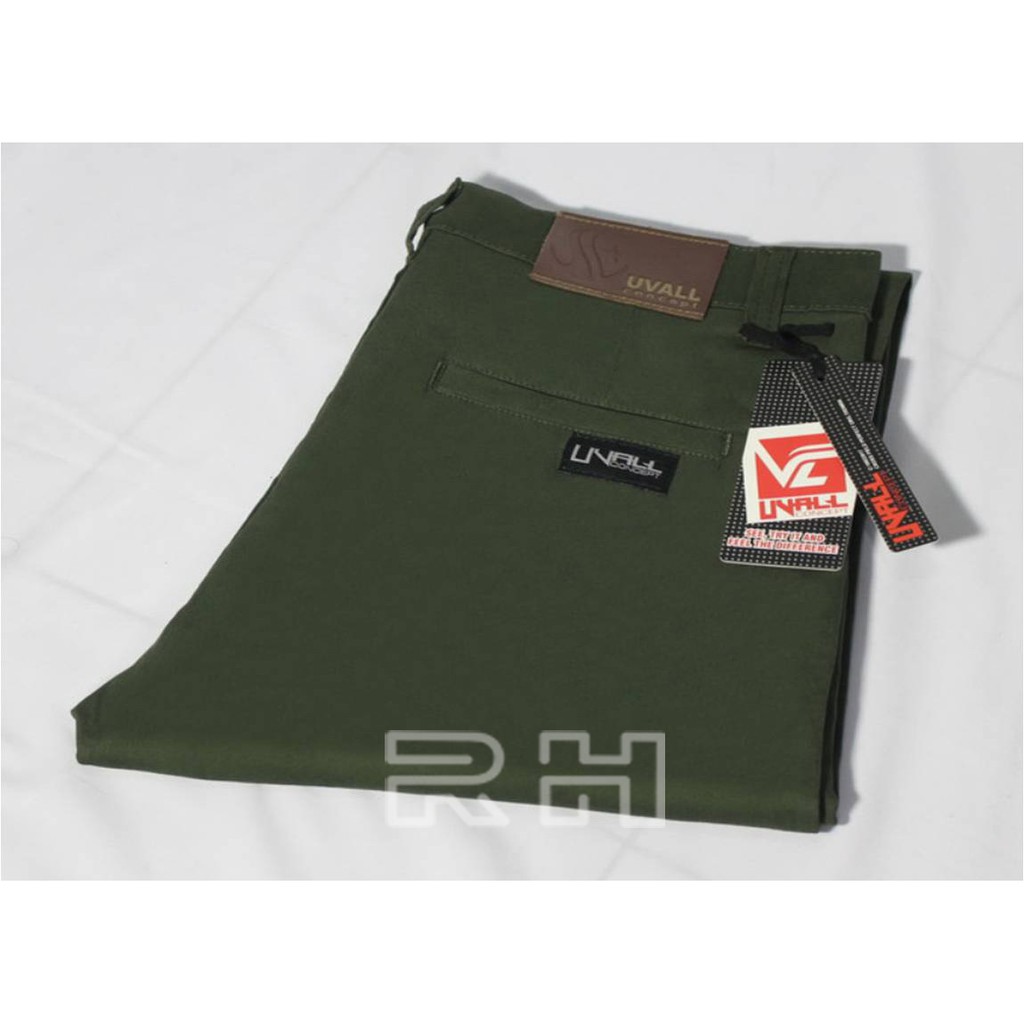 Celana panjang Chino SLIM FIT hijau Celana Chino streatch Celana Chino panjang uvall Celana Skinny