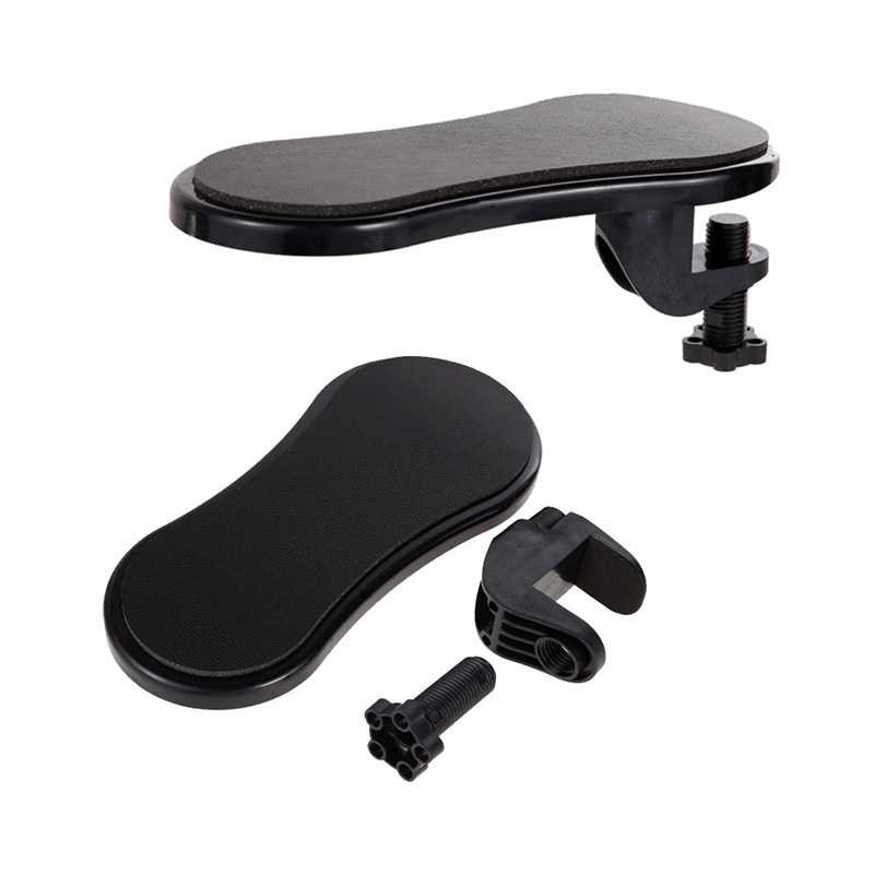 SANDARAN TANGAN MEJA KERJA KOMPUTER ARM REST PAD 91526 - Black