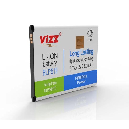 Vizz Double Power Battery Batre Baterai Vizz Oppo Piano R8113 R817T BLP519 BLP 519