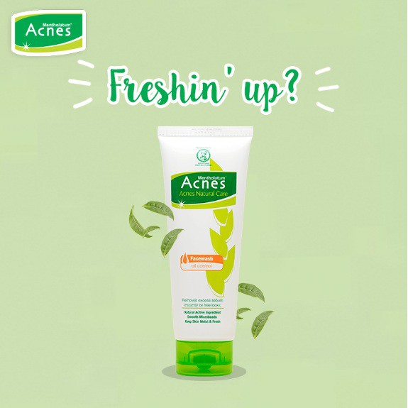 Acnes Oil Control Face Wash (50g/100gr) Pembersih Wajah