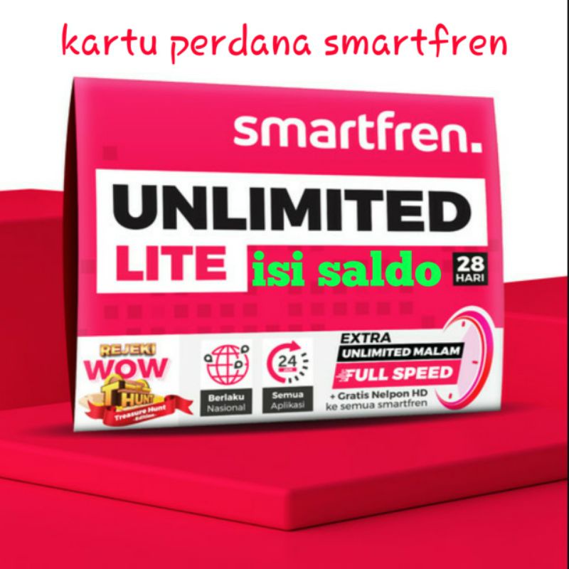 perdana SMARTFREN dan isi saldo