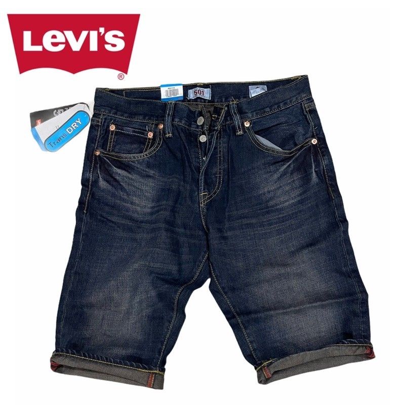 CELANA PENDEK PRIA / JEANS PENDEK LEVI'S 501 ORIGINAL TERBARU