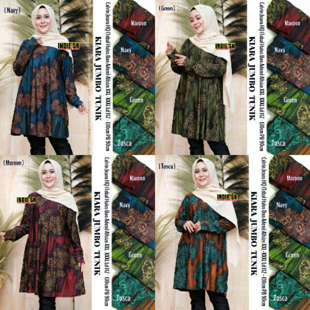 Kiara Jumbo Tunik // Calvin Jeans HQ // Size XL-XXXL // By Indie'sn