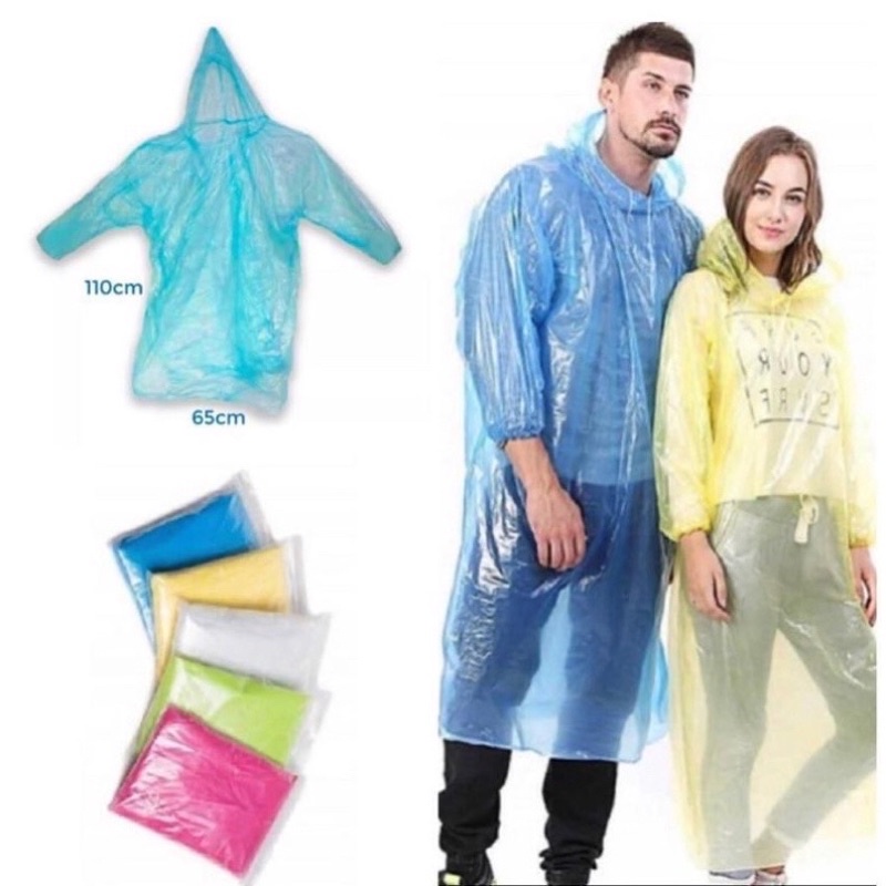 Jas Hujan Raincoat Anti air plastic