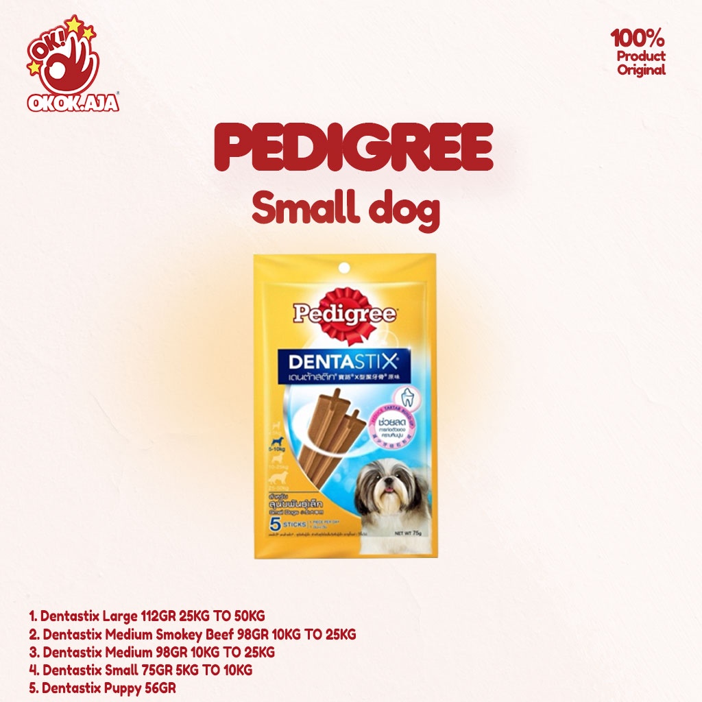 PEDIGREE DENTASTIX Snack Cemilan Anjing - Snack Anjing murah