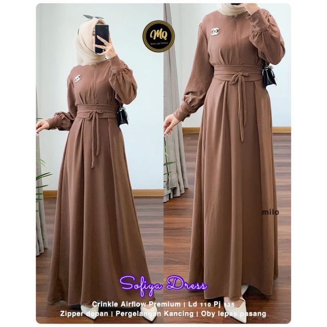 Gamis Wanita - Sofiya Dress by MQ