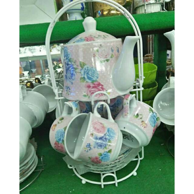 Tea set shabby