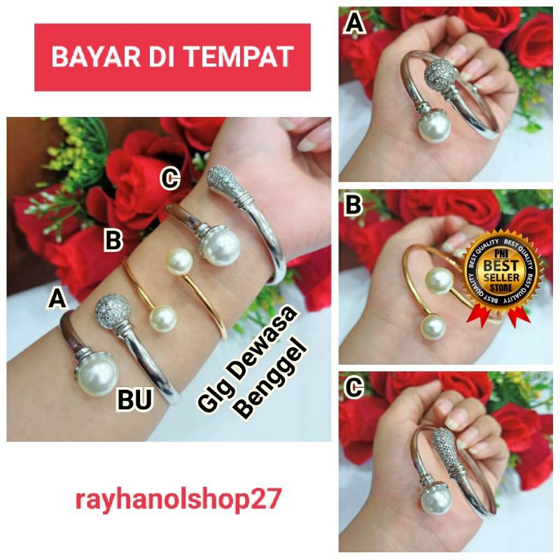 GELANG WANITA DEWASA TITANIUM TERBARU