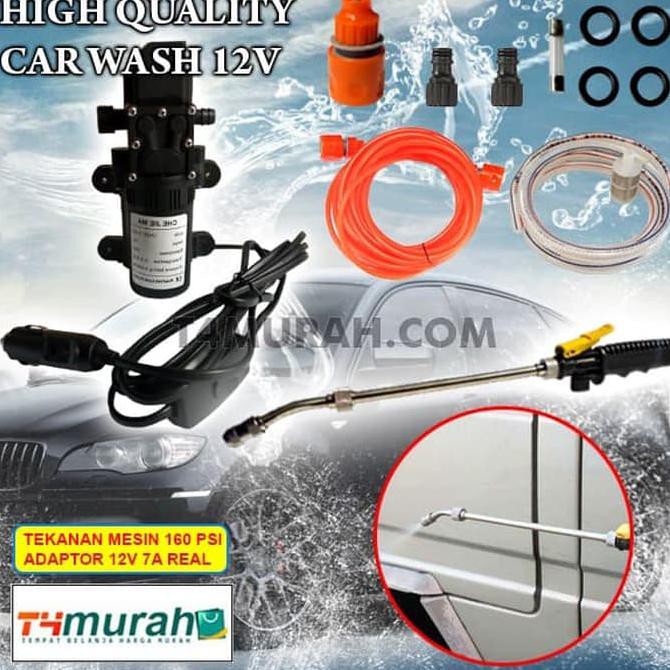 Alat Pencuci Mobil Cuci Motor Car Wash DC Water Jet Gun Washer Pump Termurah 2019
