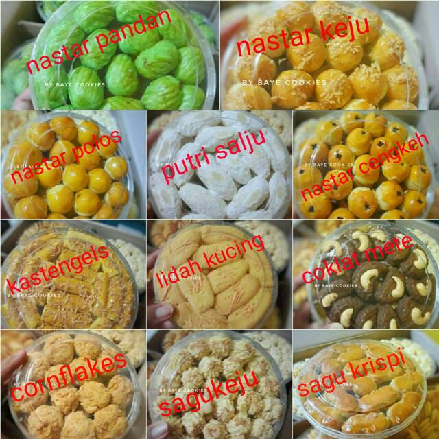 

Aneka kue kering uk. 500gr all varian