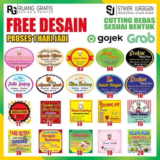 

CETAK STIKER LABEL PRODUK KEMASAN A3+. STIKER VINYL CUTTING ruanggr4 Segera Dapatkan