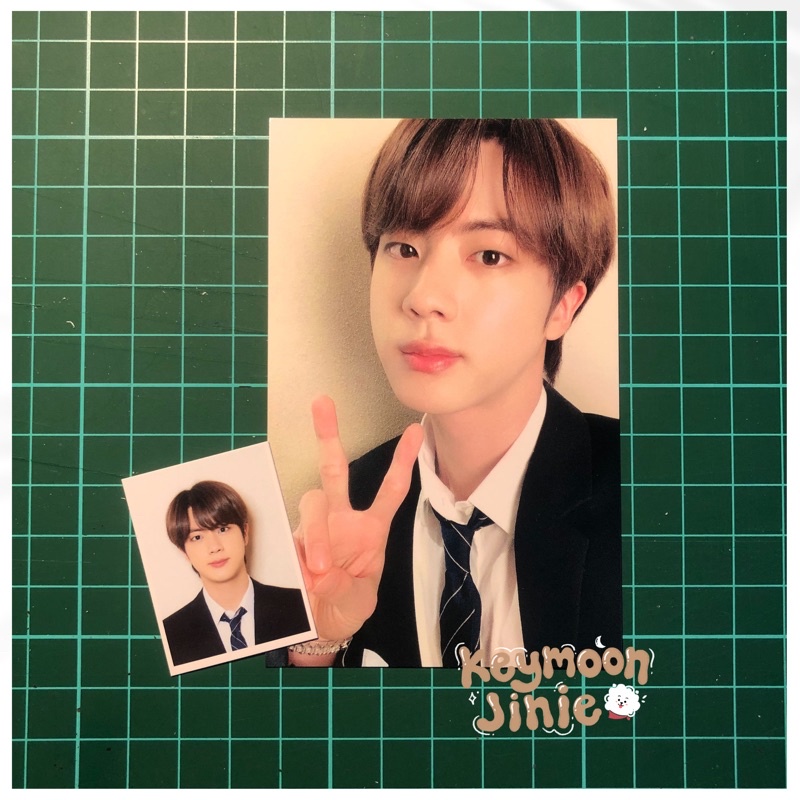 BTS ARMY MEMBERSHIP KIT 8th JIN - Photocard + ID Photo