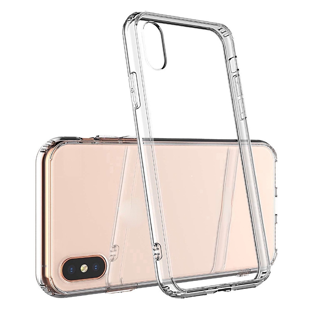 Soft Case TPU Bening Transparan untuk For Apple iPhone 6 / 7 / 8 / X