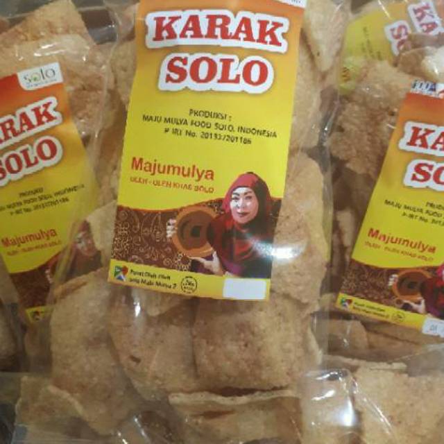 

KARAK SOLO 140 GR GENDAR PULI KRUPUK KARAK BRATAN BERATAN KHAS SOLO CAMILAN CEMILAN