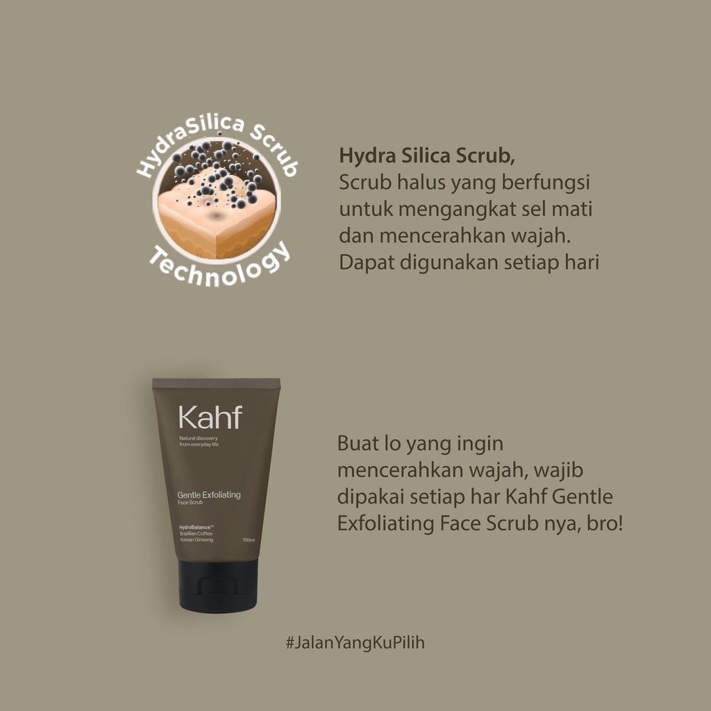 KAHF GENTLE EXFOLIATING FACE SCRUB 100ML