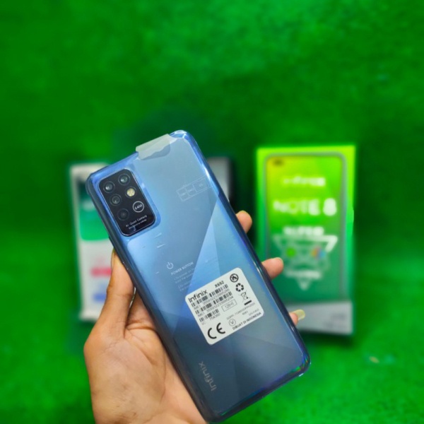 Jual INFINIX NOTE 8 6/128GB LIKE NEW Murah