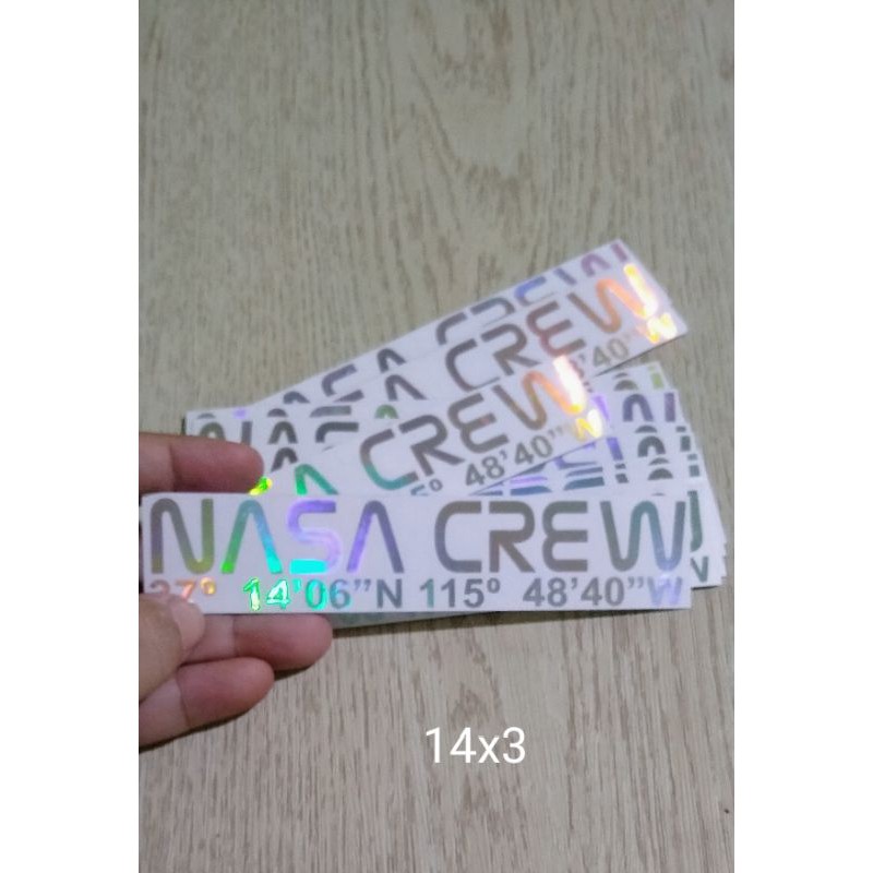 STICKER NASA CORDINAT CUTTING