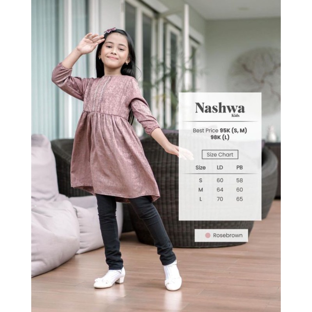 Nashwa Kids by BBC Collection : Chestnut dan Army
