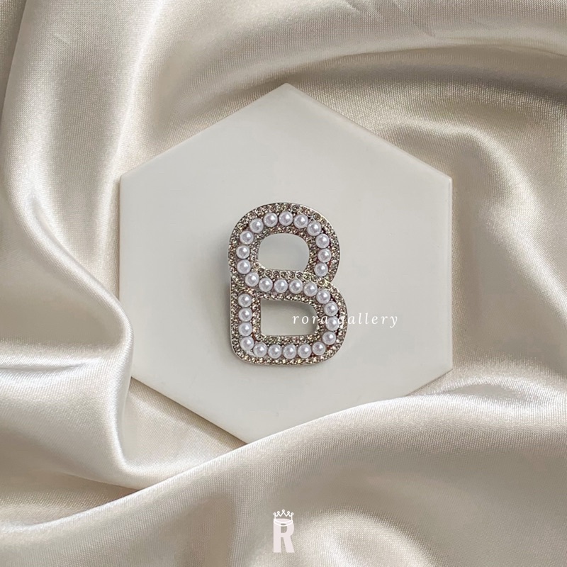 Rora PART 1 NEW BROOCH | BROS BUTTONSCARVES | Rora Gallery-R silver