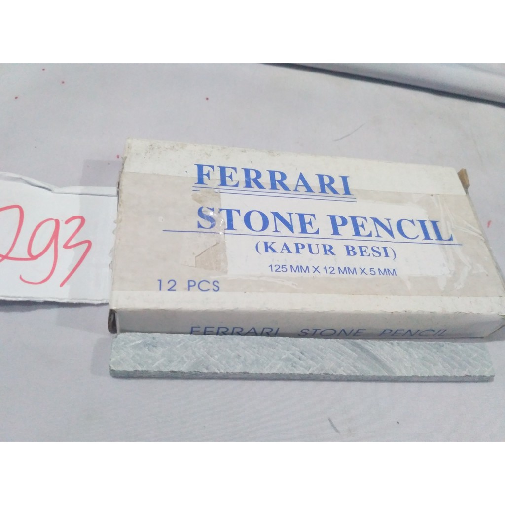 

ALAT TULIS LOGAM BESI BATU PUTIH PENSIL PENANDA ANTI AIR PANJANG 12.5 CM DISKON7 TERHITS