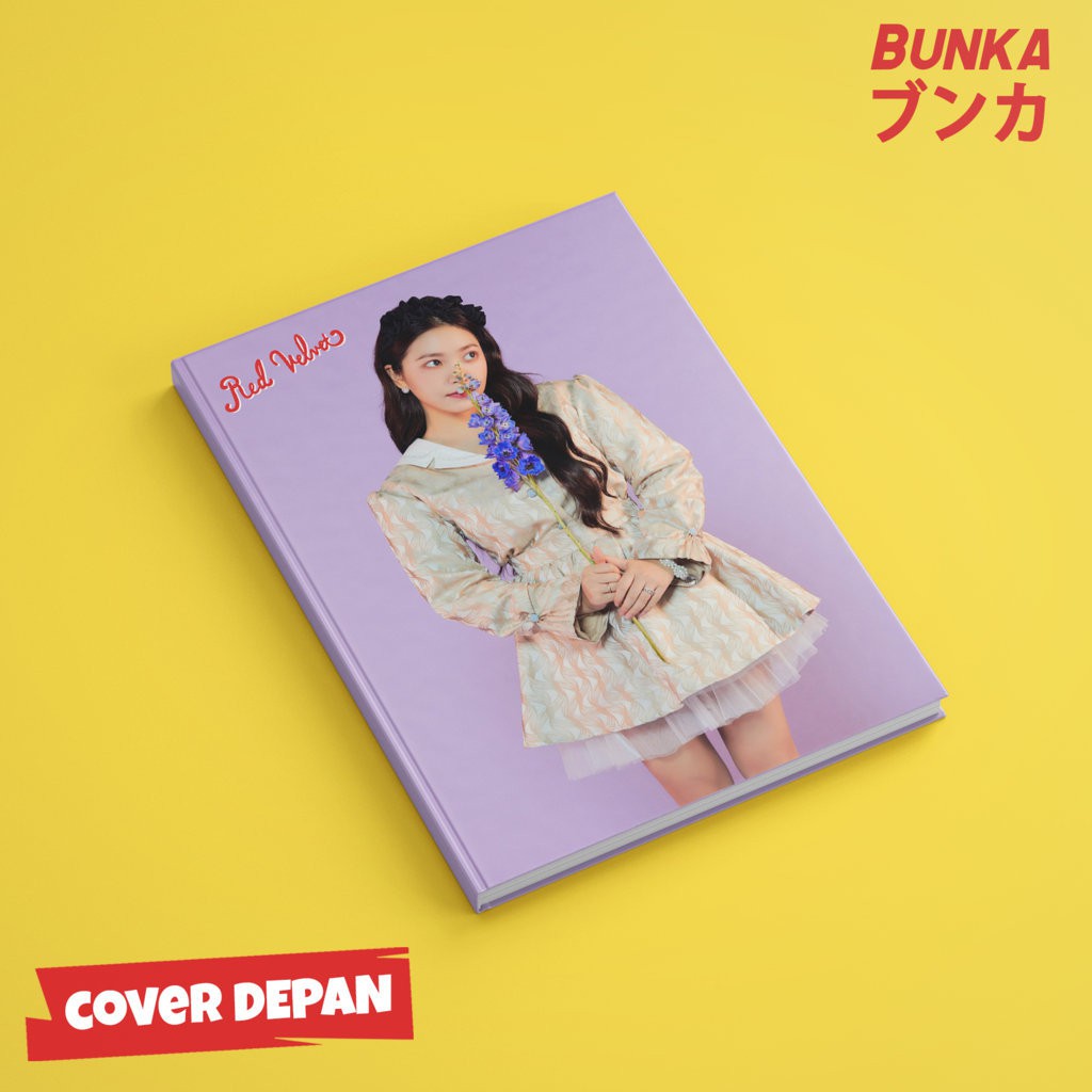 

Notebook KPOP Red Velvet Purple Yeri Hardcover A5 Buku Tulis Catatan Note Agenda Jurnal Planner