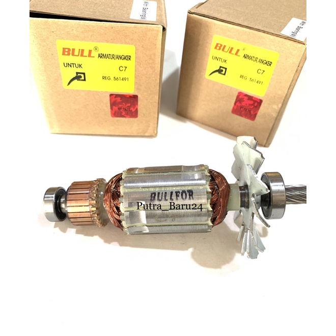 Bull Armature Circular Saw Mesin serkel Hitachi C7/ Angker Serkel hitachi C7