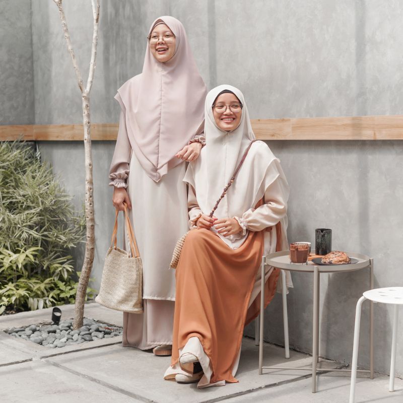 SET GAMIS GUZEL INSTAN By hijab alila