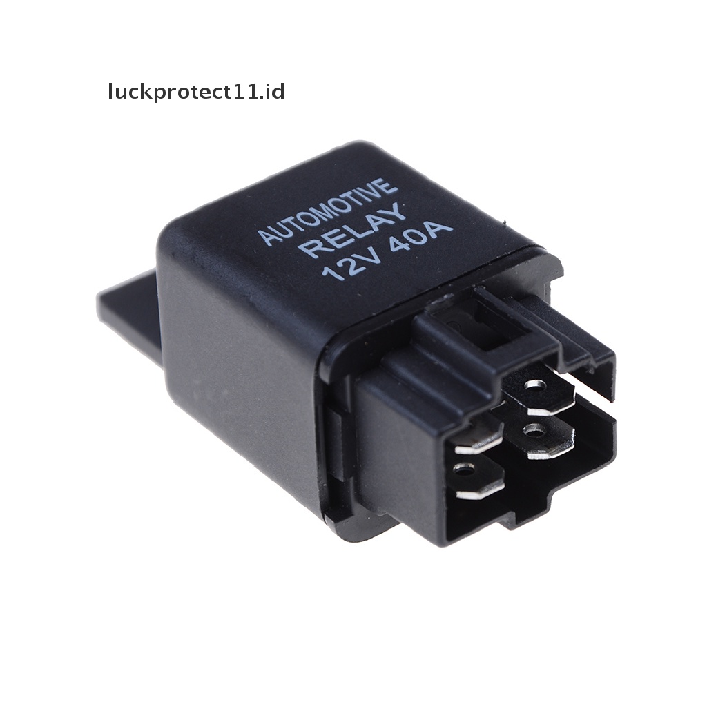 // Hg &amp; ID// 12V 40A relay Otomotif Mobil 4pin SPST Alarm relay Dengan Soket relay