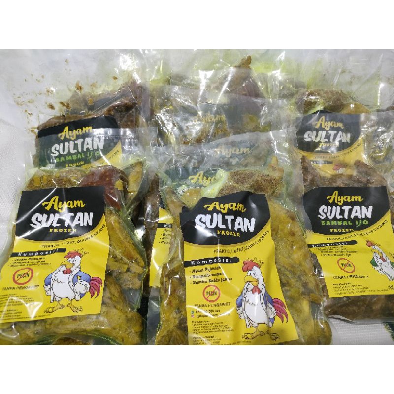 

Ayam Sultan Bumbu Kuning serundeng kelapa ( Ayam Frozen )